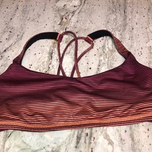Lululemon free to be bra Sz 8